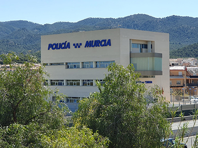 Vista panorámica de la comisaría de La Alberca