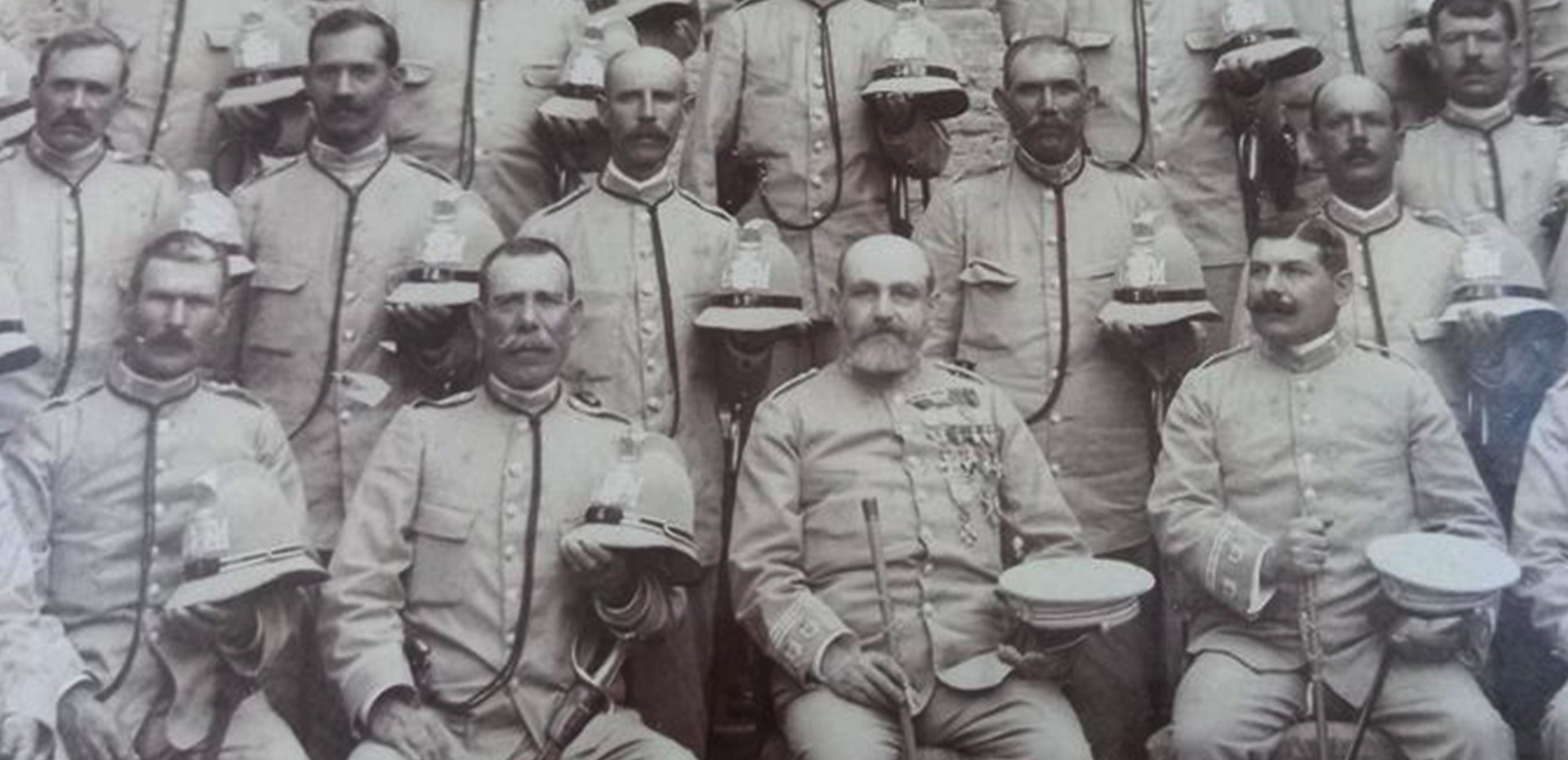 Componentes del primer cuerpo de Guardia Urbana en 1851